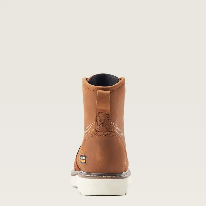 Men Rebar Wedge Moc Toe 6034 Waterproof Work Boot Aged Honey Ariat Work Boots Men Rebar Wedge Moc Toe 6034 Waterproof Work Boot Aged Honey Ariat Work Boots