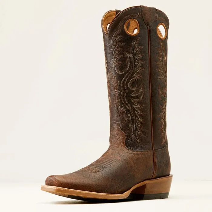 Men Ringer Cowboy Boot Dusted Wheattoffee Crunch Ariat Western Boots