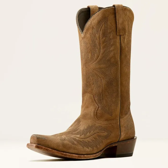 Men Ryman Western Boot Dijon Roughout Ariat Western Boots