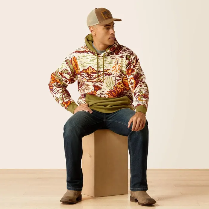 Men Sendero Desert Print Hoodie Multi Ariat Sweatshirts and Hoodies Men Sendero Desert Print Hoodie Multi Ariat Sweatshirts and Hoodies
