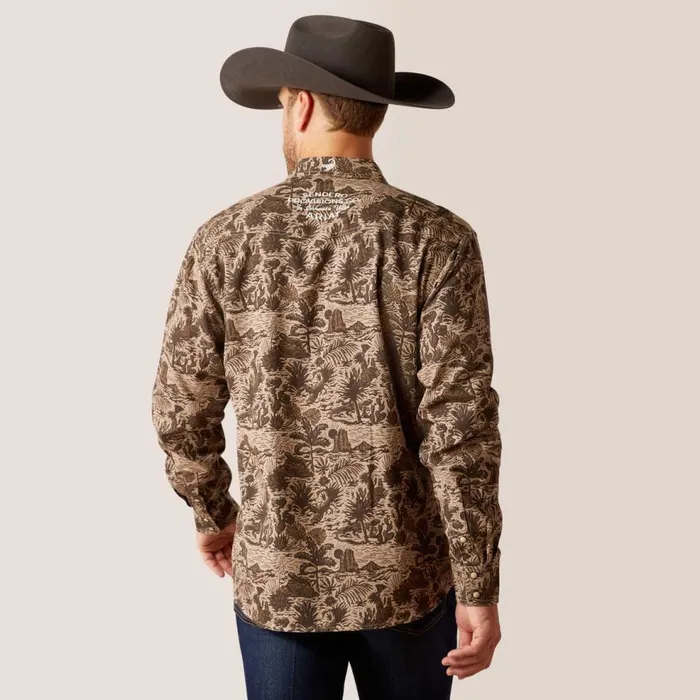 Men Sendero Desert Retro Fit Shirt Desert Ariat Button Down Shirts Men Sendero Desert Retro Fit Shirt Desert Ariat Button Down Shirts