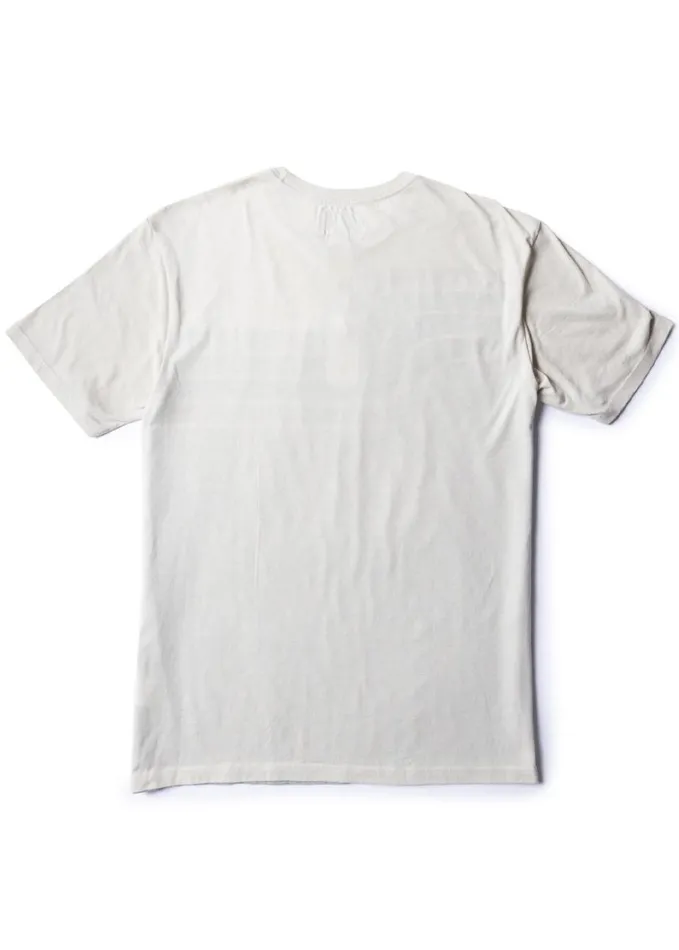 Men Short Sleeves Vissla Carve Ss Tee Dune