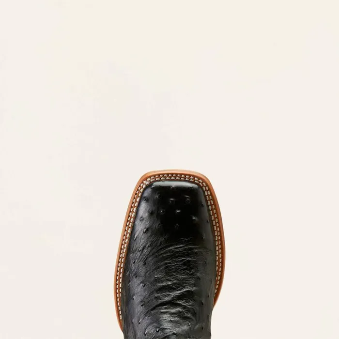 Men Showboat Cowboy Boot Black Full Quill Ostrichancient Black Ariat Western Boots Men Showboat Cowboy Boot Black Full Quill Ostrichancient Black Ariat Western Boots