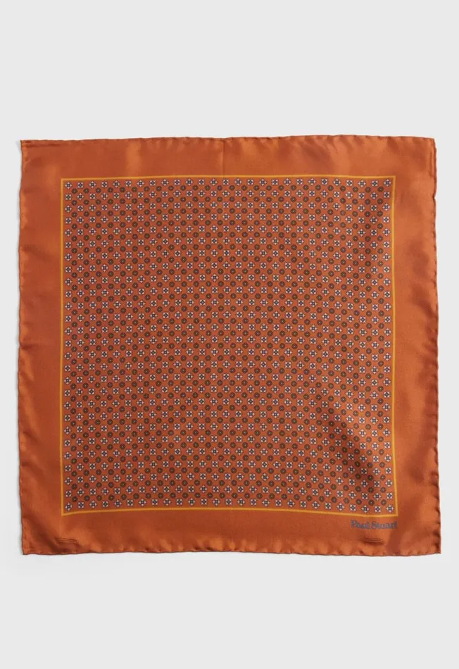 Men Silk Floral Medallion Pocket Square Gold Paul Stuart Pocket Squares Men Silk Floral Medallion Pocket Square Gold Paul Stuart Pocket Squares