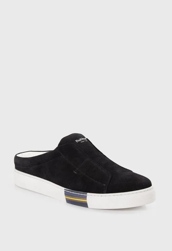 Men Slide Suede Sneaker Black Paul Stuart Sneakers Men Slide Suede Sneaker Black Paul Stuart Sneakers