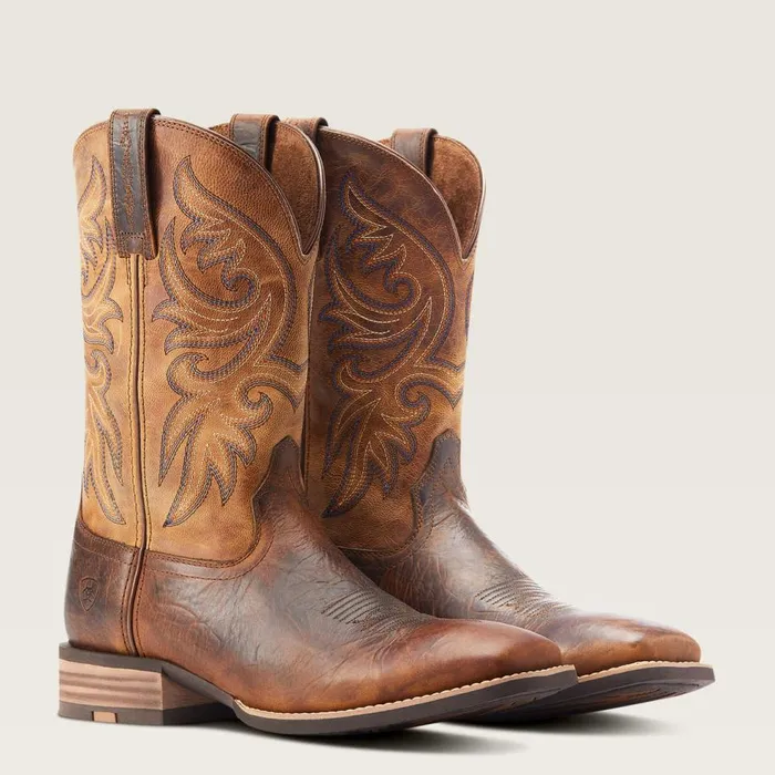 Men Slingshot Cowboy Boot Bartop Brown Ariat Western Boots Men Slingshot Cowboy Boot Bartop Brown Ariat Western Boots
