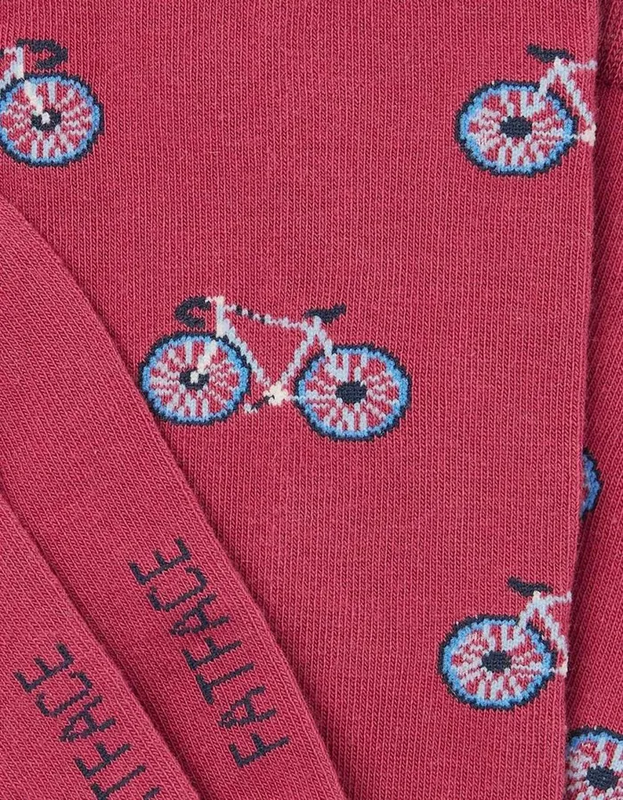 Men Socks and Underwear FatFace 1 Pack Bike Socks Rose Pink