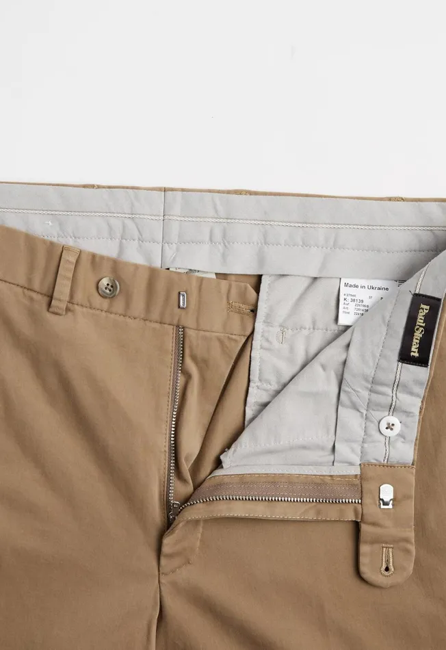 Men Solid Khaki Pant Khaki Paul Stuart Pants Men Solid Khaki Pant Khaki Paul Stuart Pants