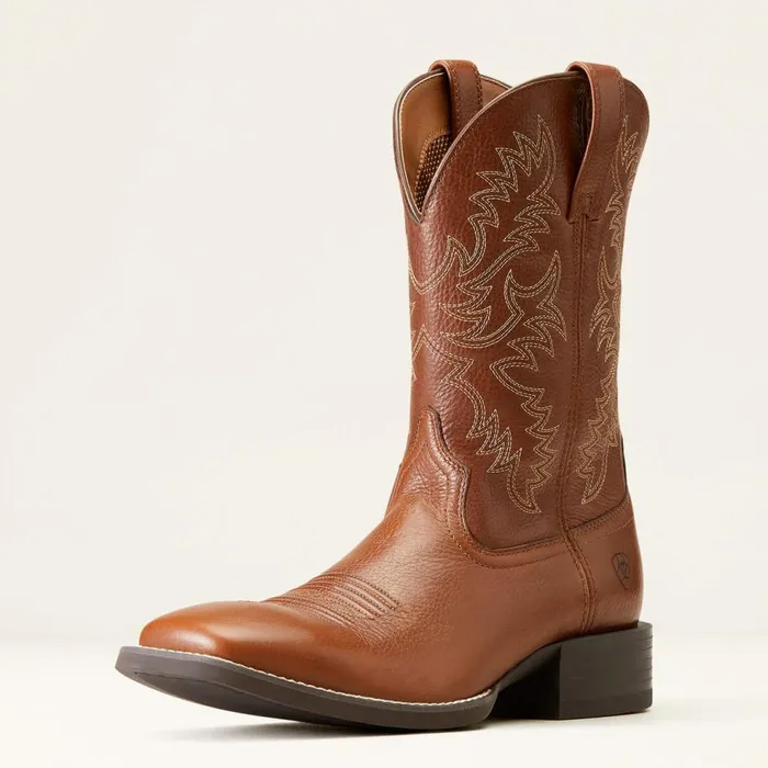Men Sport Latigo Western Boot Toasted Tan Ariat Western Boots