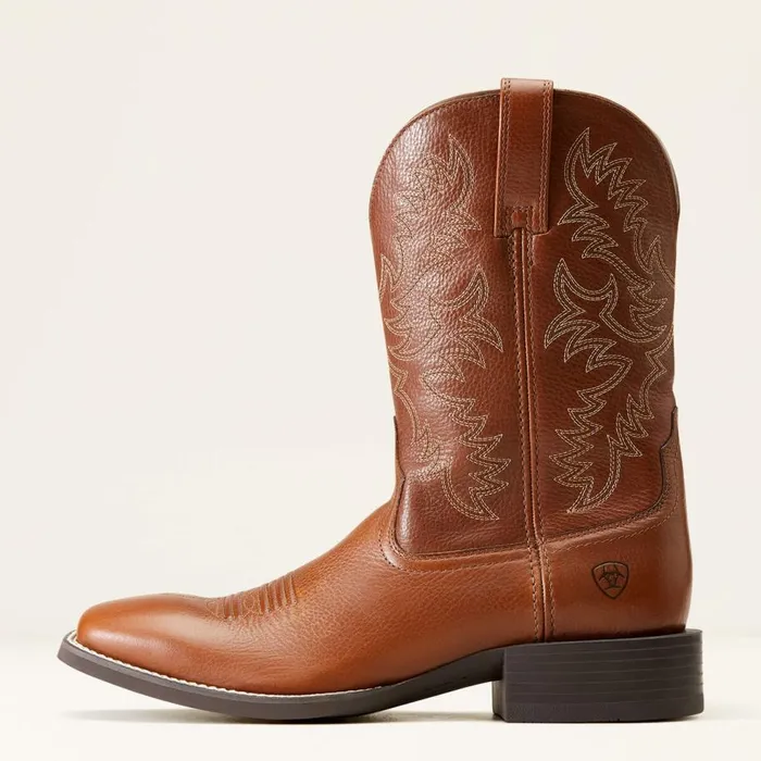 Men Sport Latigo Western Boot Toasted Tan Ariat Western Boots Men Sport Latigo Western Boot Toasted Tan Ariat Western Boots