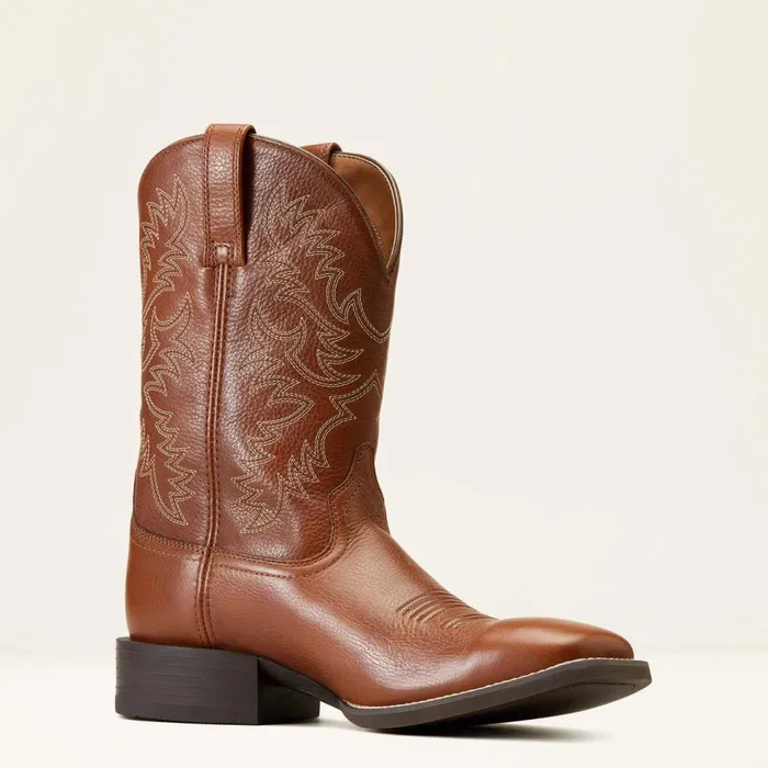 Men Sport Latigo Western Boot Toasted Tan Ariat Western Boots Men Sport Latigo Western Boot Toasted Tan Ariat Western Boots