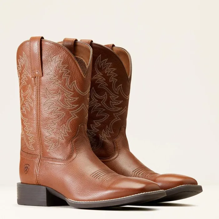 Men Sport Latigo Western Boot Toasted Tan Ariat Western Boots Men Sport Latigo Western Boot Toasted Tan Ariat Western Boots