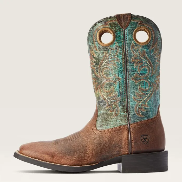 Men Sport Rodeo Western Boot Loco Brown Ariat Western Boots Men Sport Rodeo Western Boot Loco Brown Ariat Western Boots