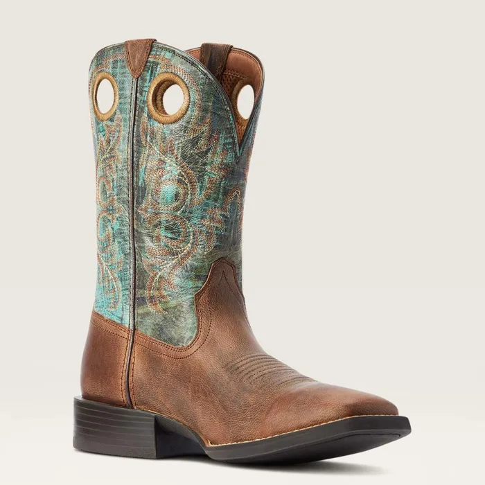 Men Sport Rodeo Western Boot Loco Brown Ariat Western Boots Men Sport Rodeo Western Boot Loco Brown Ariat Western Boots