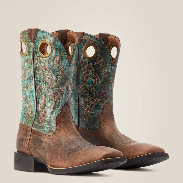 Men Sport Rodeo Western Boot Loco Brown Ariat Western Boots Men Sport Rodeo Western Boot Loco Brown Ariat Western Boots
