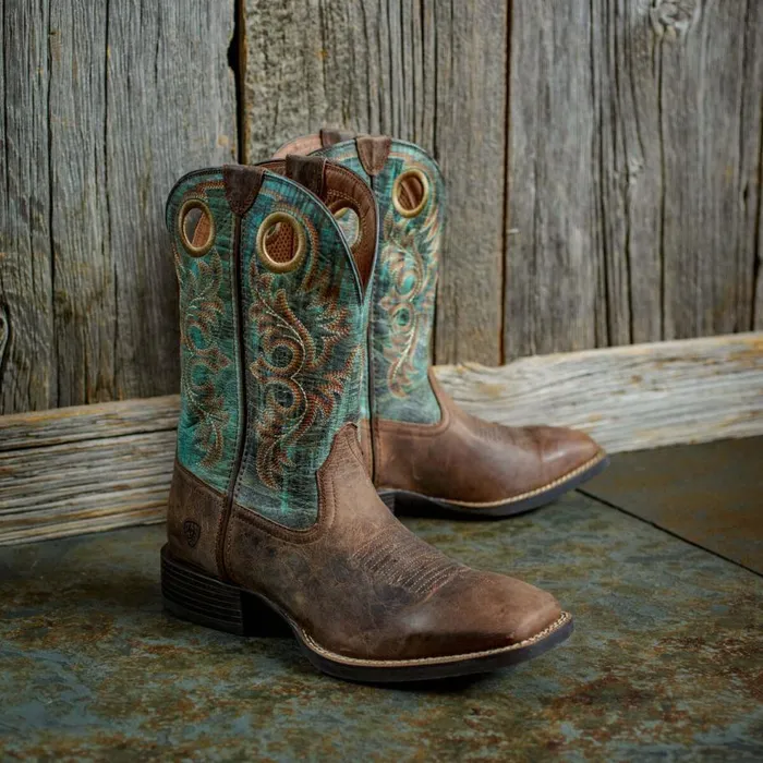 Men Sport Rodeo Western Boot Loco Brown Ariat Western Boots Men Sport Rodeo Western Boot Loco Brown Ariat Western Boots