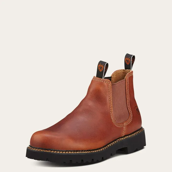 Men Spot Hog Boot Peanut Ariat Chelsea Boots