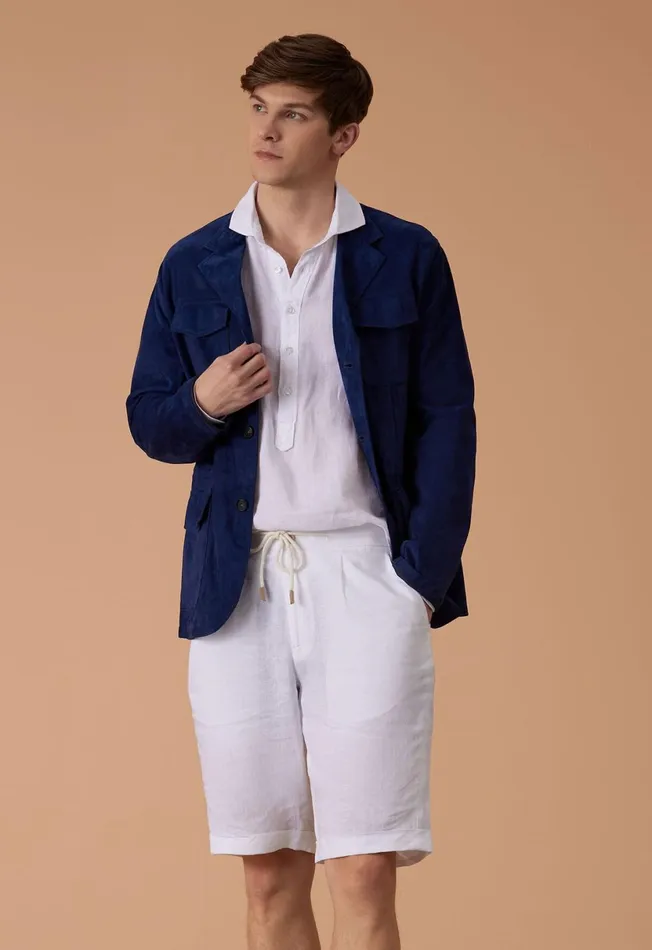Men Suede Field Jacket Navy Paul Stuart Coats and Outerwear Men Suede Field Jacket Navy Paul Stuart Coats and Outerwear