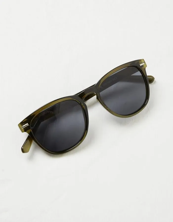Men Sunglasses FatFace Parker Preppy Sunglasses Green