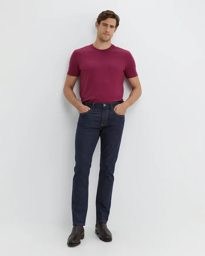 Men TShirts and Polos Sportscraft Supersoft Tee Mulberry