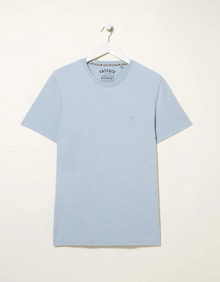 Men TShirts FatFace 3 Pack Cotton TShirts Blue