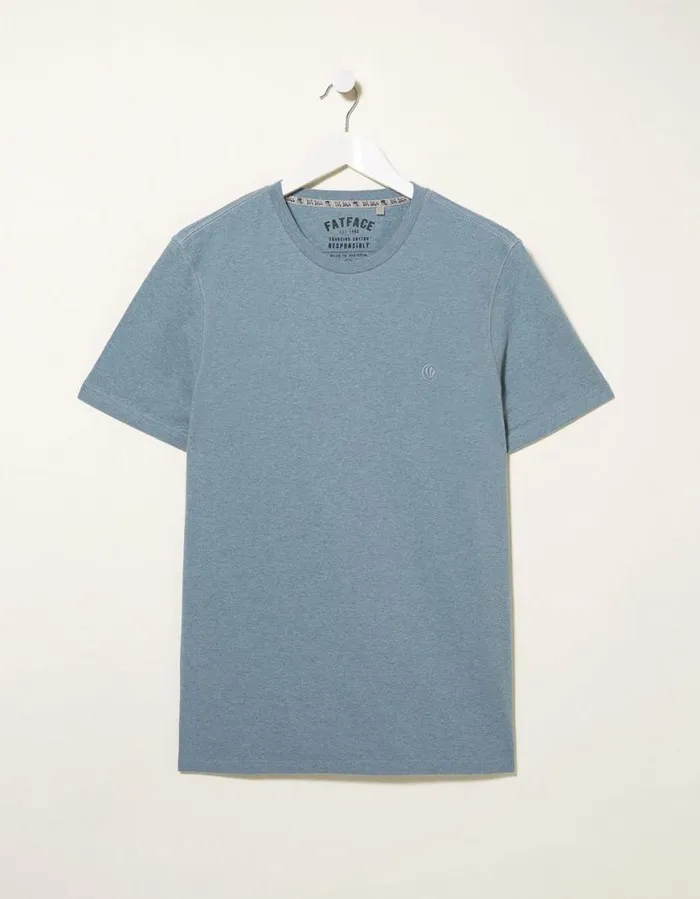 Men TShirts FatFace 3 Pack Cotton TShirts Blue