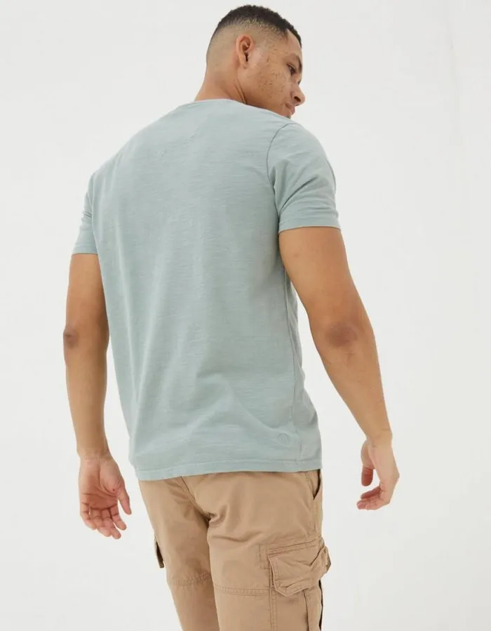Men TShirts FatFace VW Enjoy The Ride TShirt Sage Green