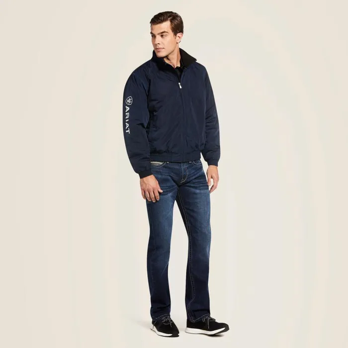 Men Team Insulated Jacket Navy Ariat Jackets and Vests Men Team Insulated Jacket Navy Ariat Jackets and Vests