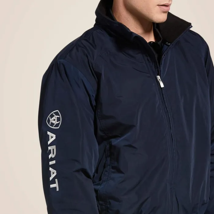 Men Team Insulated Jacket Navy Ariat Jackets and Vests Men Team Insulated Jacket Navy Ariat Jackets and Vests