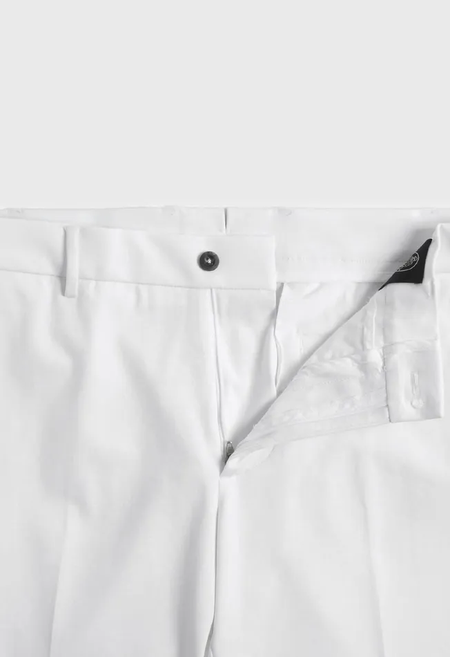 Men Technical Jersey Sport Trouser White Paul Stuart Pants Men Technical Jersey Sport Trouser White Paul Stuart Pants