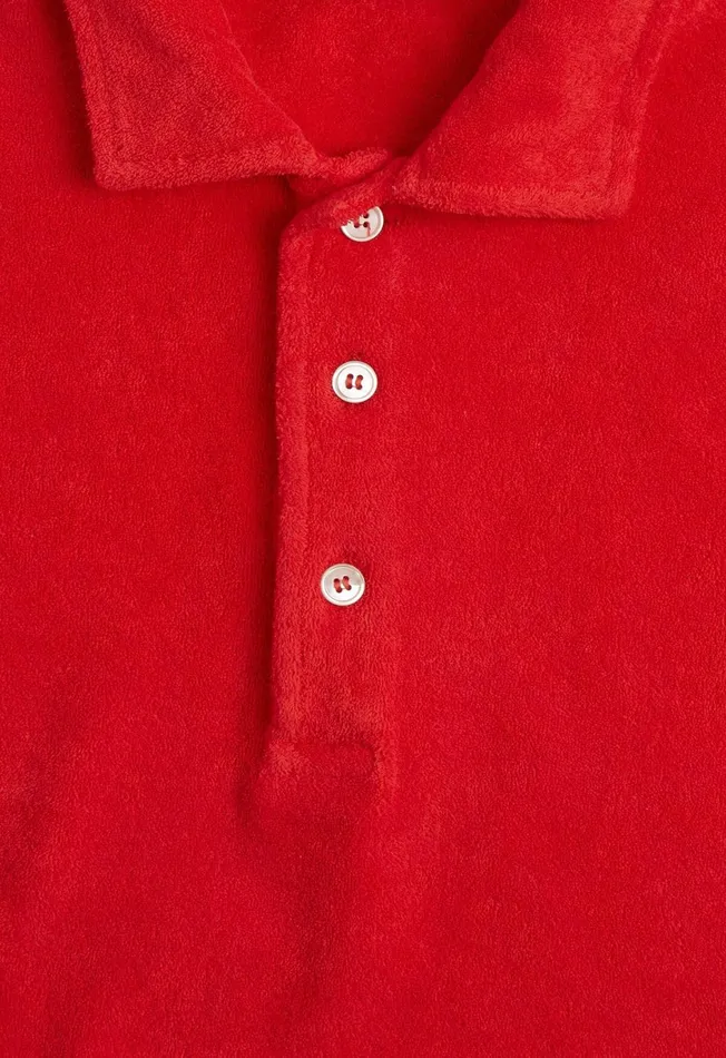 Men Terry Cloth Polo Shirt Lavender Paul Stuart Polos and TShirts Men Terry Cloth Polo Shirt Lavender Paul Stuart Polos and TShirts