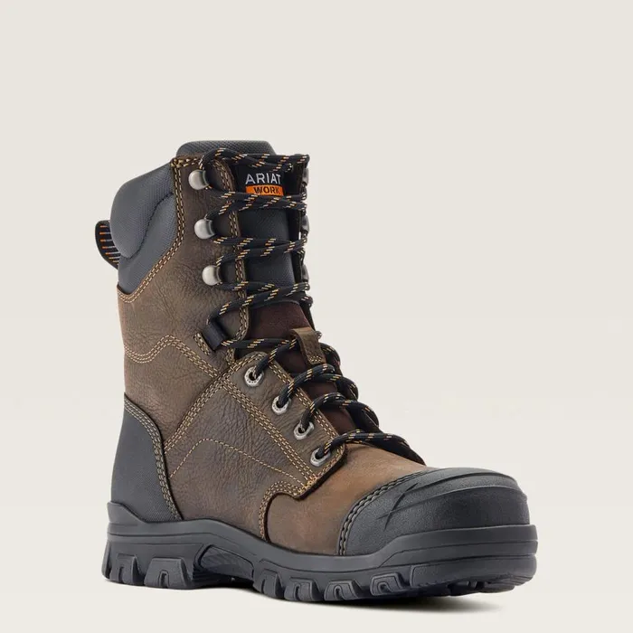 Men Treadfast 8034 Waterproof Steel Toe Work Boot Dark Brown Ariat Work Boots Men Treadfast 8034 Waterproof Steel Toe Work Boot Dark Brown Ariat Work Boots