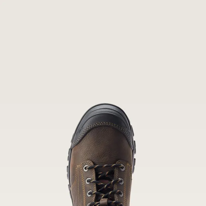 Men Treadfast 8034 Waterproof Work Boot Dark Brown Ariat Work Boots Men Treadfast 8034 Waterproof Work Boot Dark Brown Ariat Work Boots
