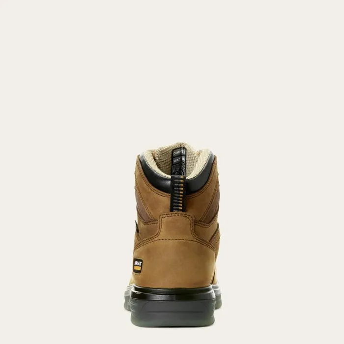 Men Turbo 6034 Waterproof Work Boot Aged Bark Ariat Work Boots