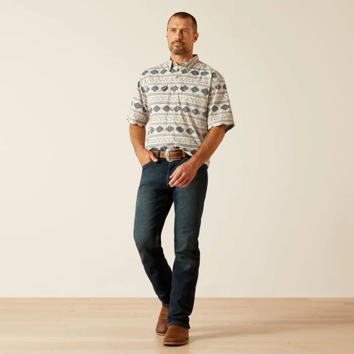 Men VentTEK Outbound Classic Fit Shirt French Oak Ariat Button Down Shirts Men VentTEK Outbound Classic Fit Shirt French Oak Ariat Button Down Shirts