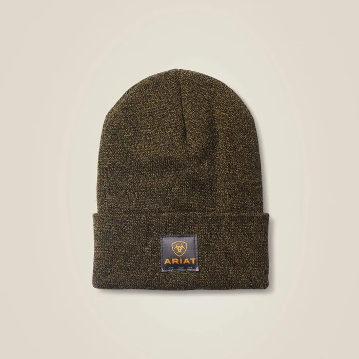 Men Watch Cap Military Oliveblack Ariat Hats and Caps