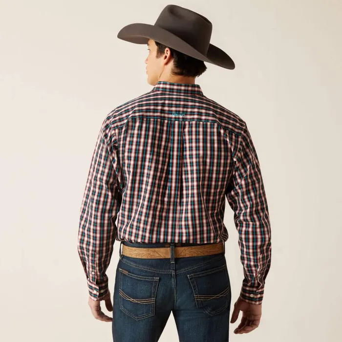Men Wrinkle Free Gatlin Fitted Shirt White Ariat Button Down Shirts Men Wrinkle Free Gatlin Fitted Shirt White Ariat Button Down Shirts