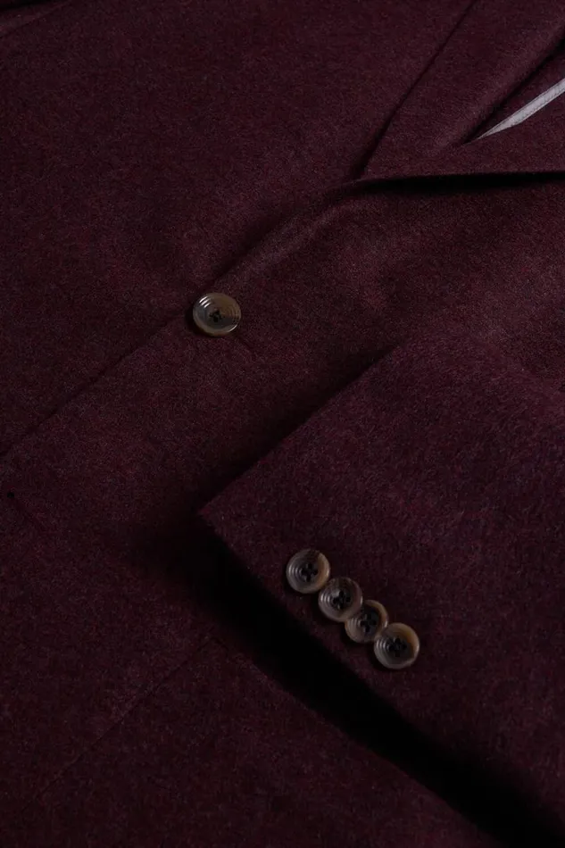 Mens Paul Stuart Blazers and Jackets Cashmere Knit Blazer Burgundy Mens Paul Stuart Blazers and Jackets Cashmere Knit Blazer Burgundy
