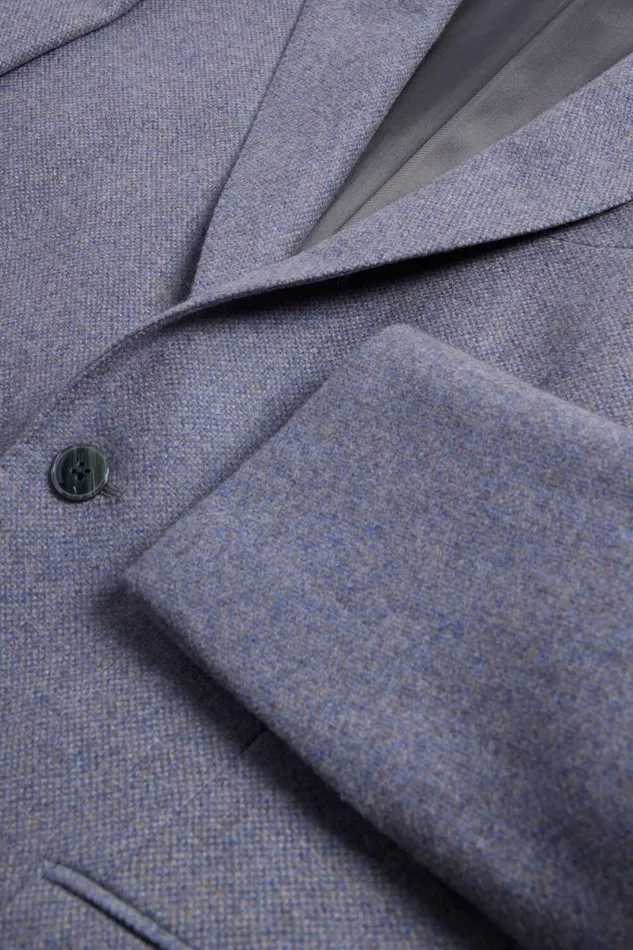 Mens Paul Stuart Blazers and Jackets Cashmere Melange Jacket Bluegrey Mens Paul Stuart Blazers and Jackets Cashmere Melange Jacket Bluegrey