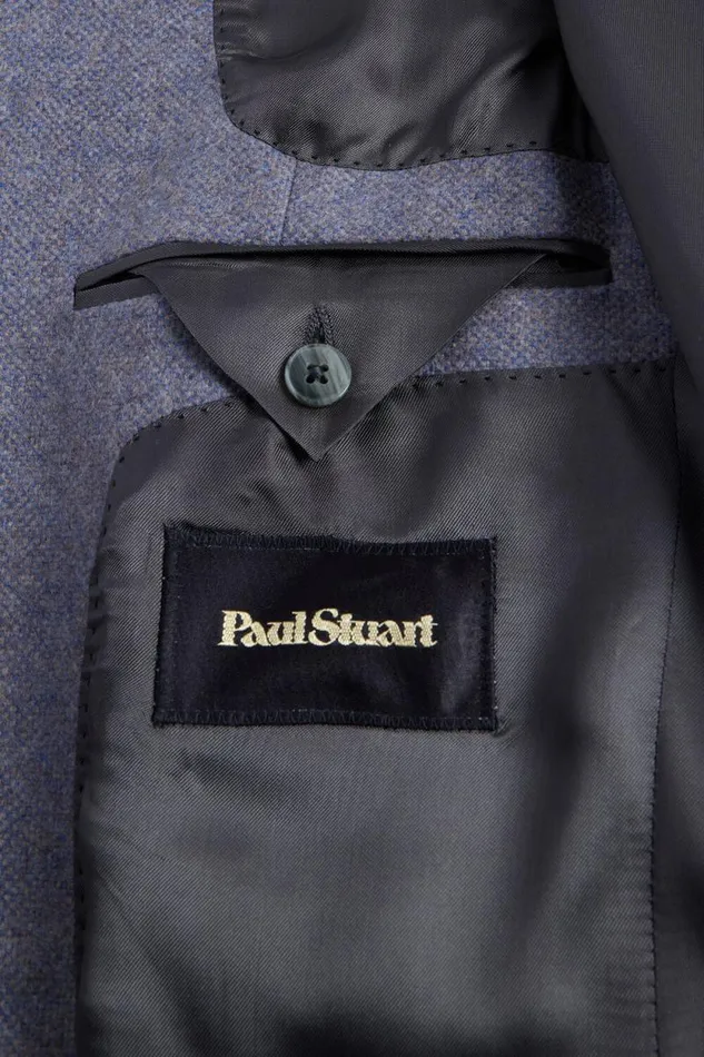 Mens Paul Stuart Blazers and Jackets Cashmere Melange Jacket Bluegrey Mens Paul Stuart Blazers and Jackets Cashmere Melange Jacket Bluegrey