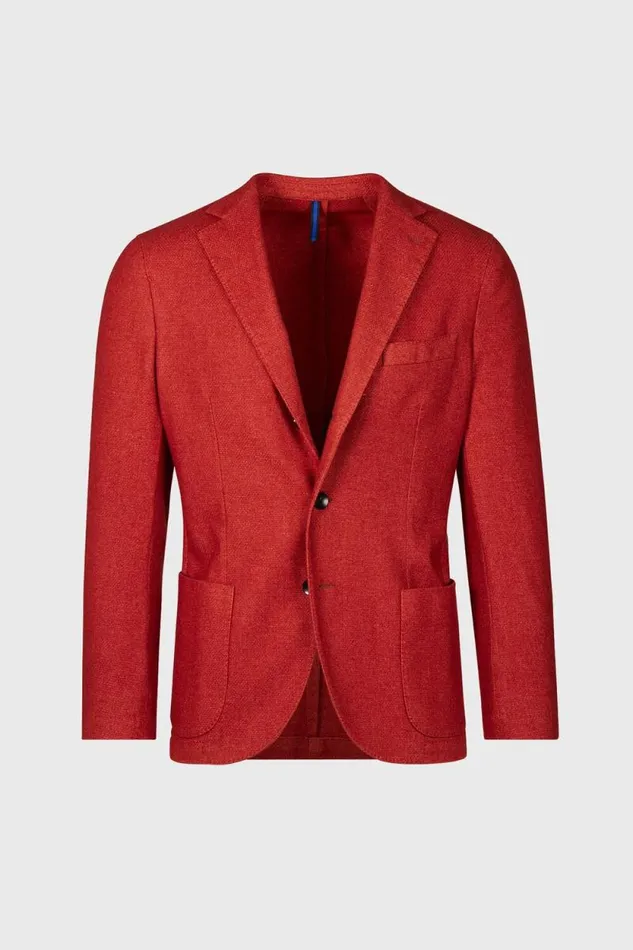 Mens Paul Stuart Blazers and Jackets Garment Dyed Jacket Orange