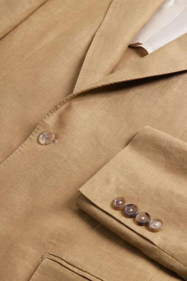 Mens Paul Stuart Blazers and Jackets Linen Jacket Wheat Mens Paul Stuart Blazers and Jackets Linen Jacket Wheat