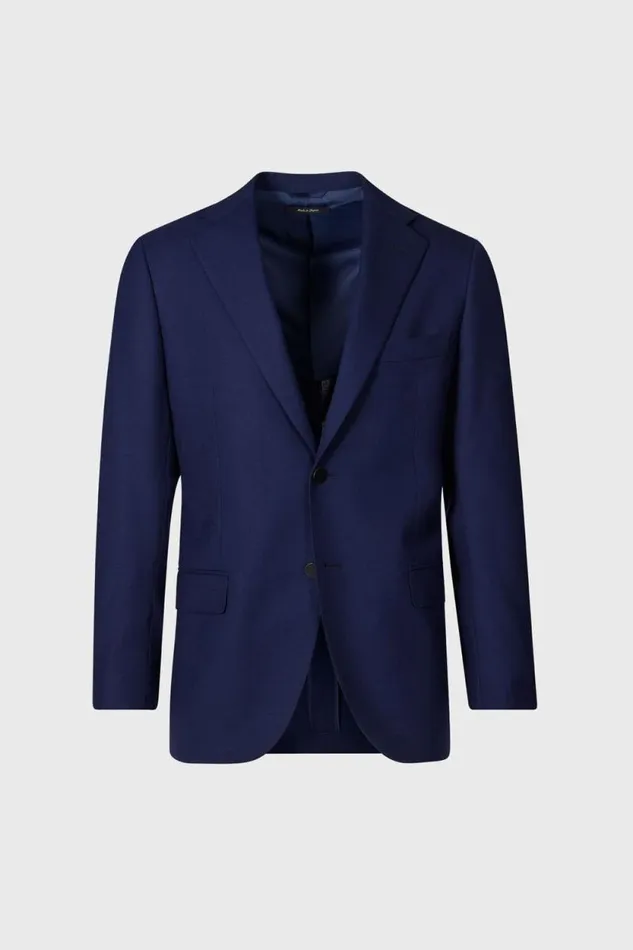 Mens Paul Stuart Blazers and Jackets Wool Mesh Summer Andrew Blazer Royal Blue