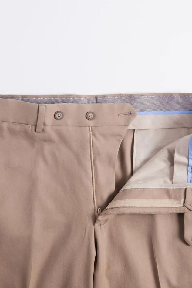 Mens Paul Stuart Dress Pants Cotton Dress Trouser Mocha Mens Paul Stuart Dress Pants Cotton Dress Trouser Mocha