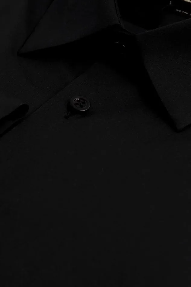 Mens Paul Stuart Dress Shirts Stretch Poplin Slim Fit Dress Shirt Black Mens Paul Stuart Dress Shirts Stretch Poplin Slim Fit Dress Shirt Black
