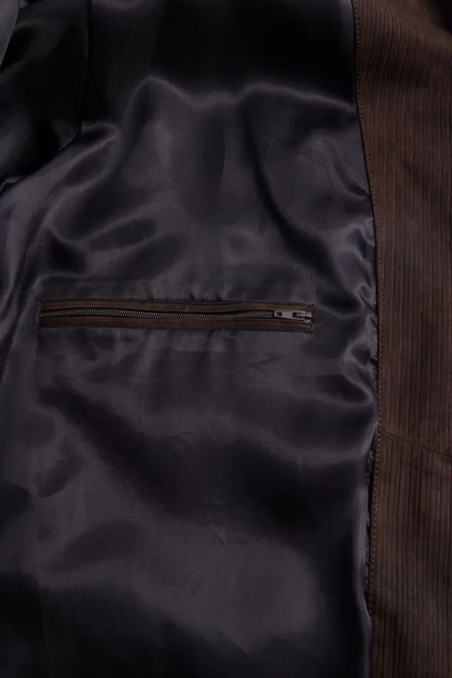 Mens Paul Stuart Outerwear Leather Shirt Jacket Brown Mens Paul Stuart Outerwear Leather Shirt Jacket Brown