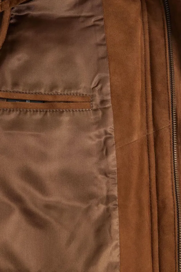 Mens Paul Stuart Outerwear Quilted Shearling Vest Tan Mens Paul Stuart Outerwear Quilted Shearling Vest Tan