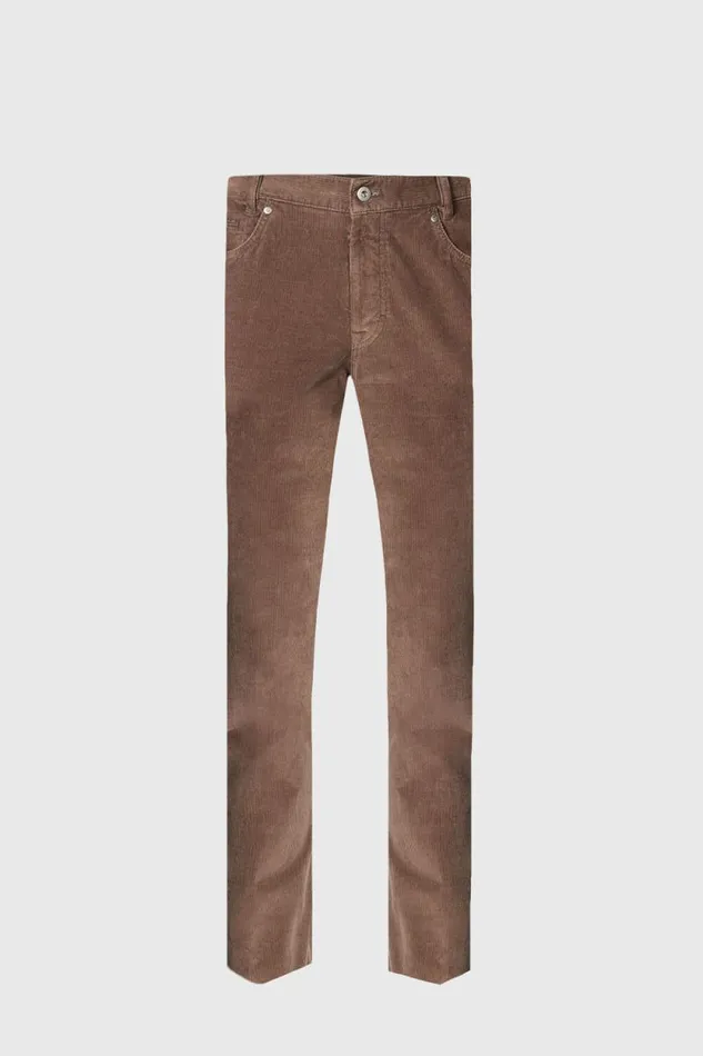 Mens Paul Stuart Pants Classic FivePocket Corduroy Trouser Mink