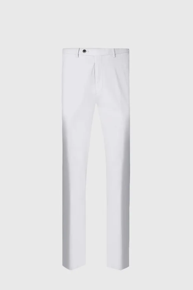 Mens Paul Stuart Pants Lightweight Technical Cotton Trouser Stone