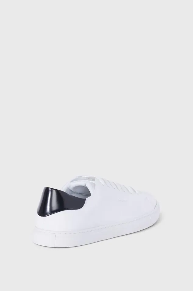 Mens Paul Stuart Sneakers Homer Leather Sneaker White Mens Paul Stuart Sneakers Homer Leather Sneaker White